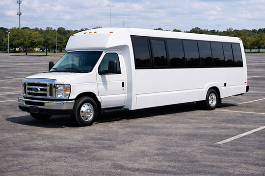 25-passenger minibus available for charter in Kennewick, WA
